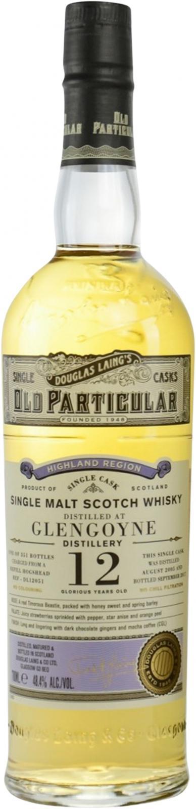Glengoyne 2005 DL  Old Particular