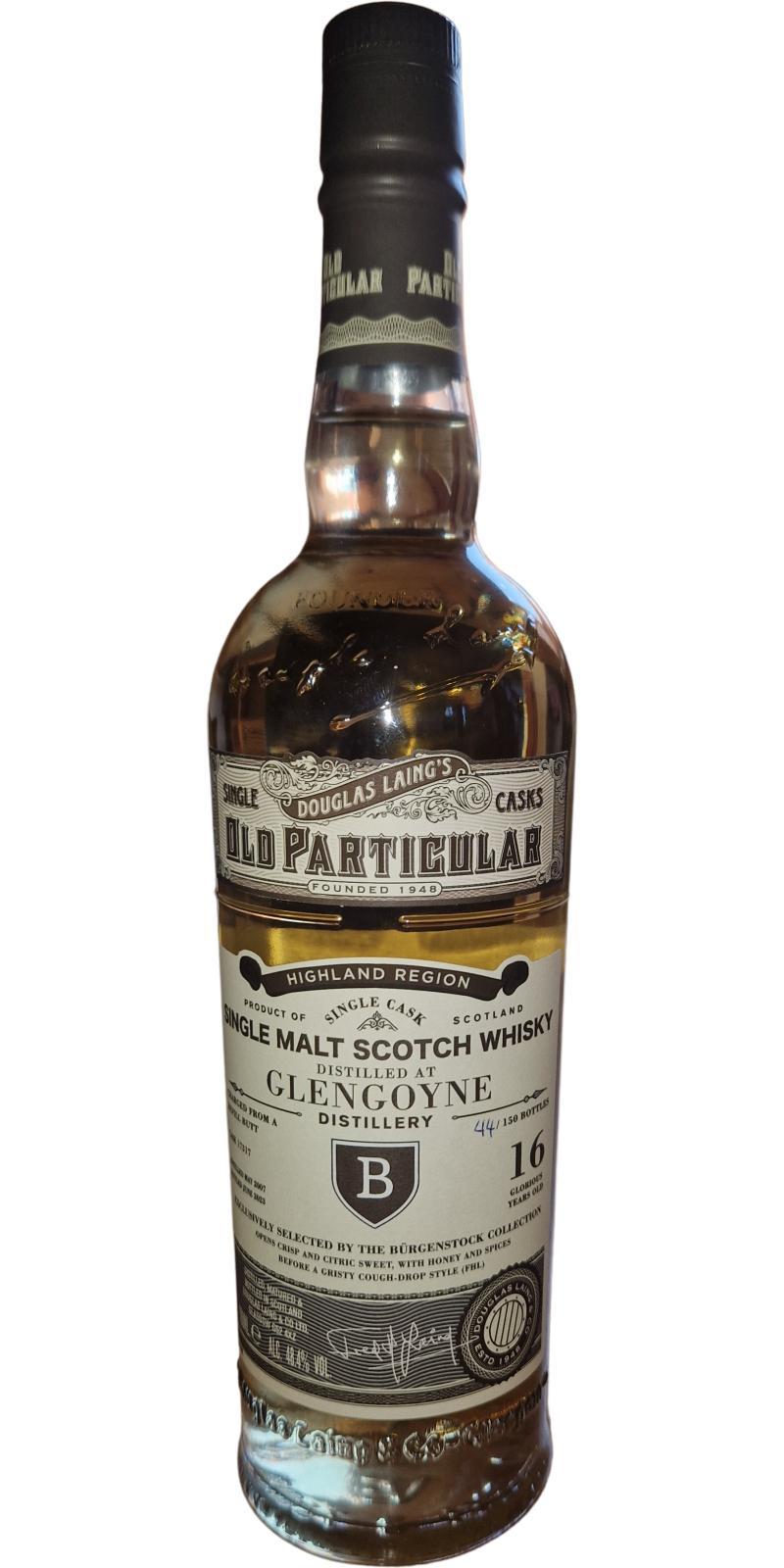 Glengoyne 2007 DL  Old Particular