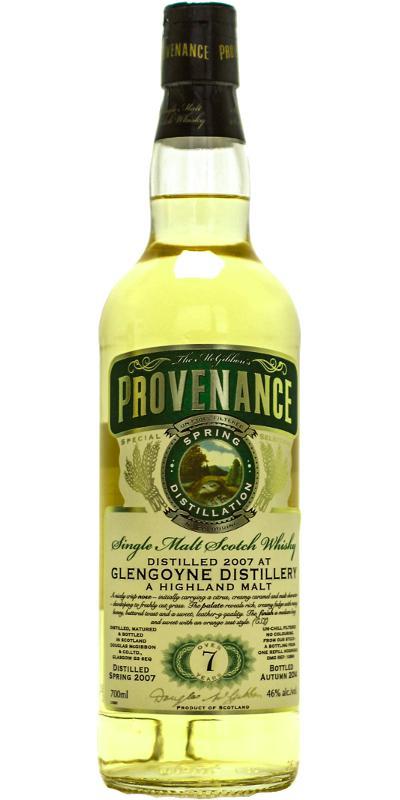 Glengoyne 2007 McG  McGibbon's Provenance