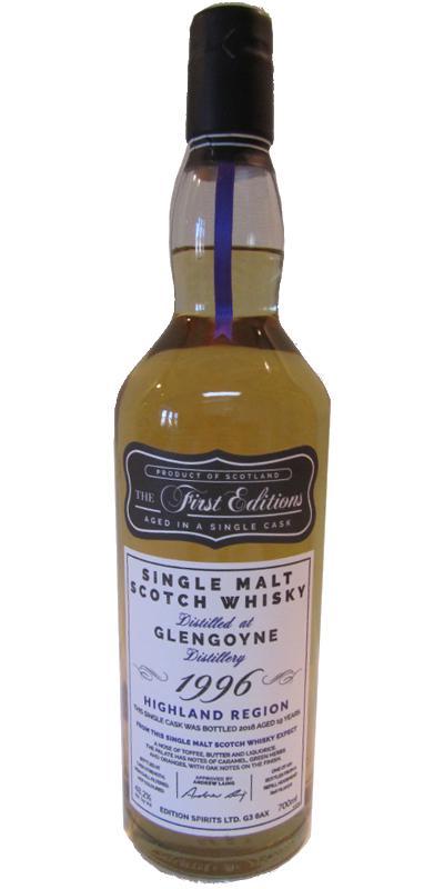 Glengoyne 1996 ED  The First Editions