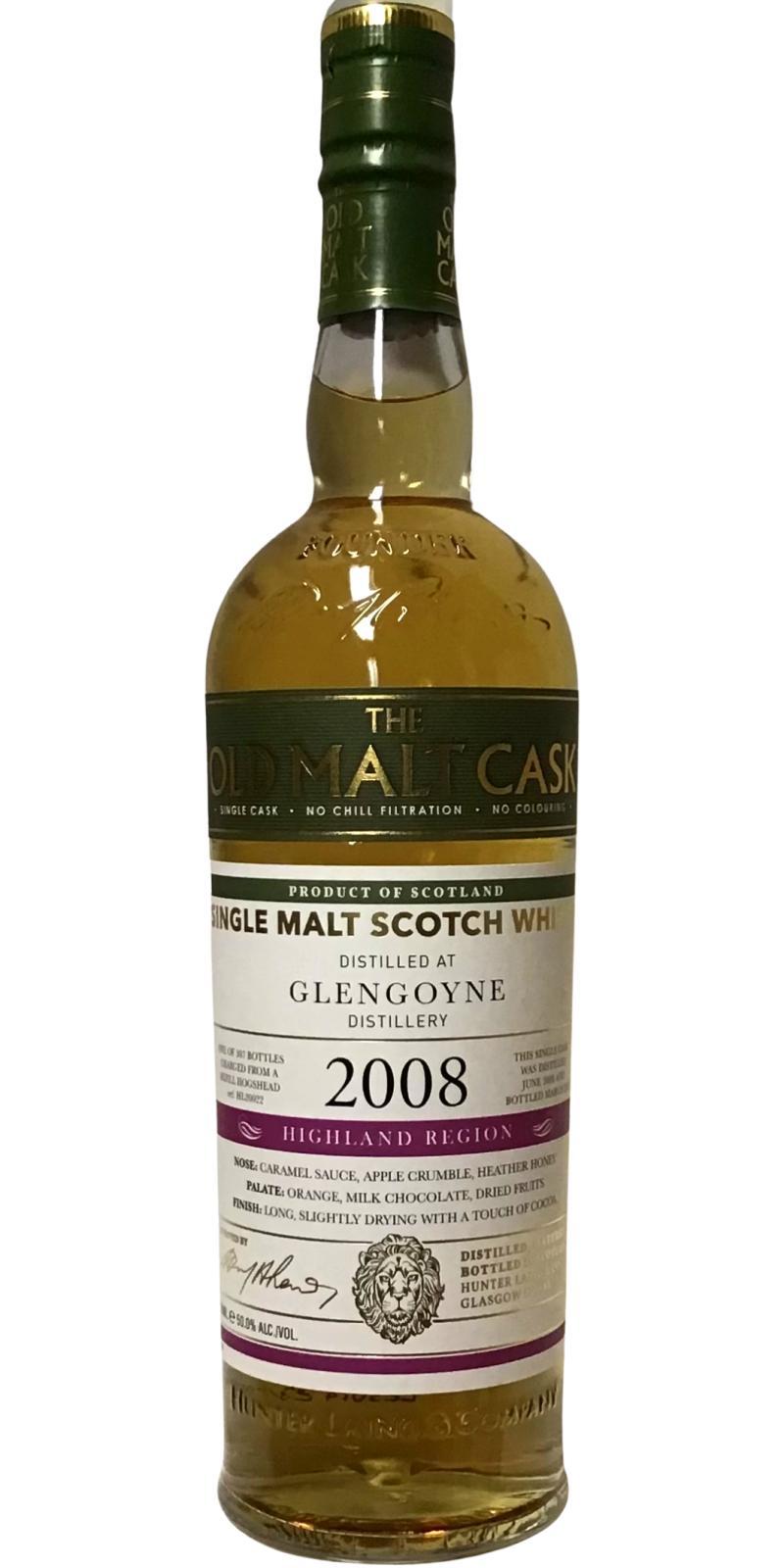 Glengoyne 2008 HL  The Old Malt Cask