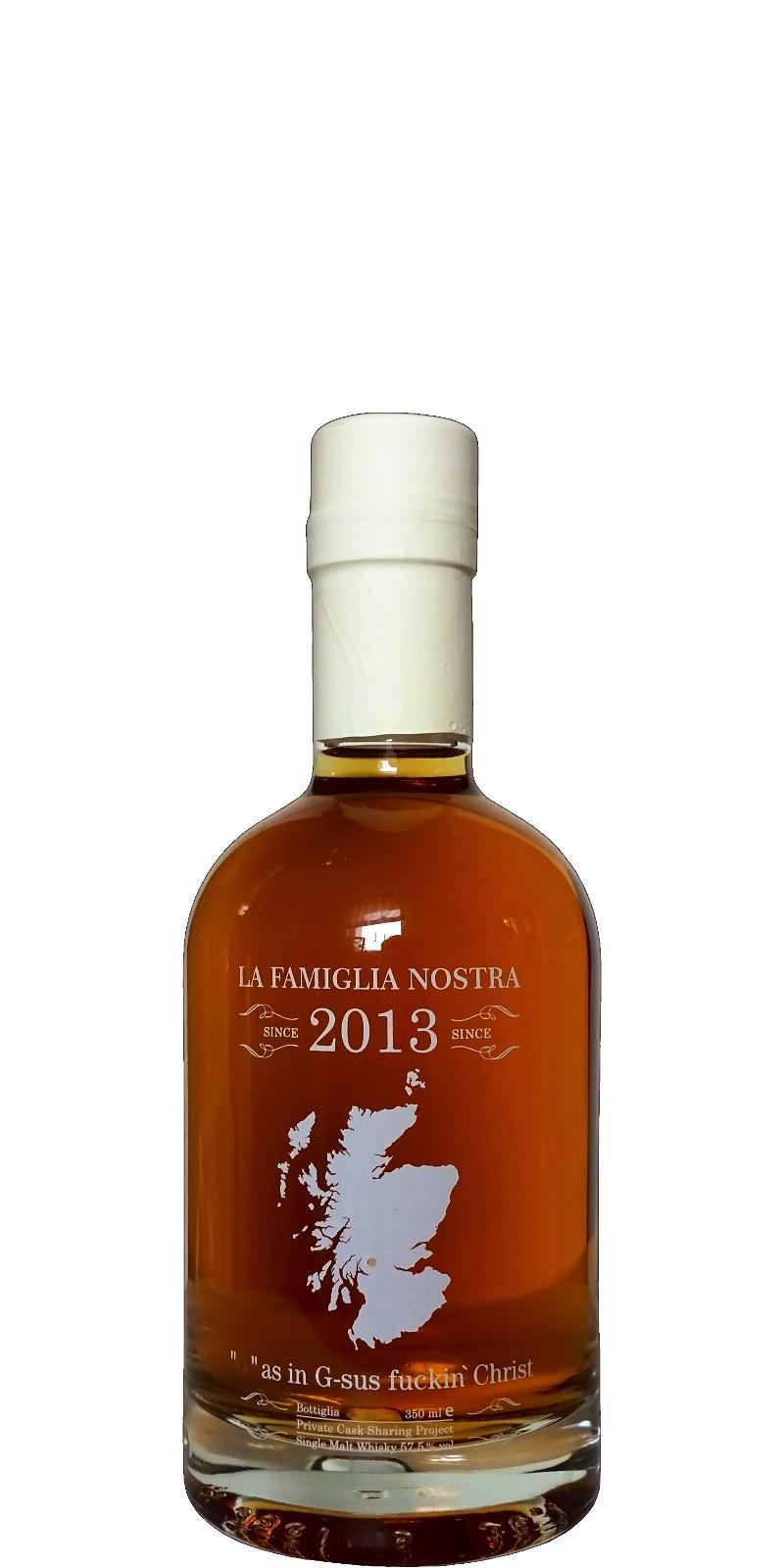 La Famiglia Nostra "G" as in G-sus fuckin' Christ LFN