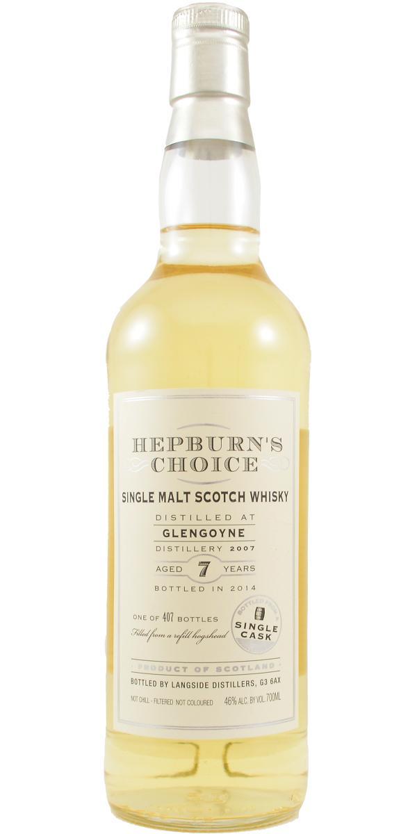 Glengoyne 2007 LsD  Hepburn's Choice