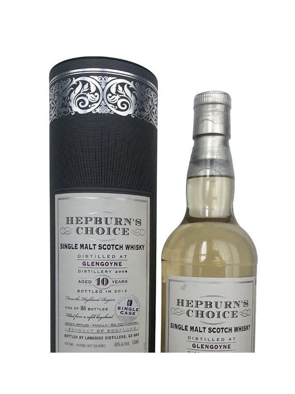 Glengoyne 2008 LsD  Hepburn's Choice
