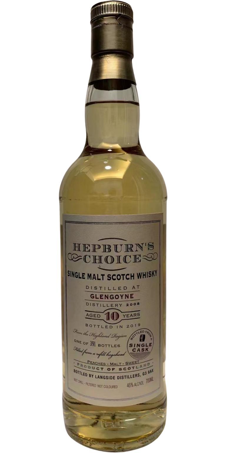 Glengoyne 2008 LsD  Hepburn's Choice