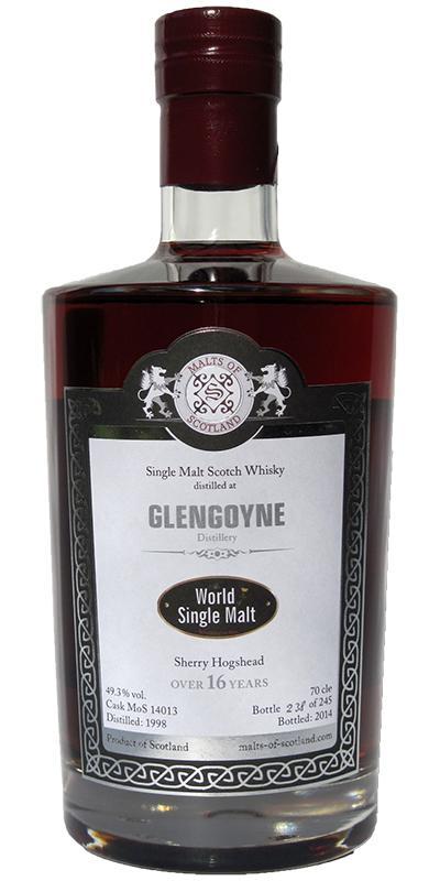 Glengoyne 1998 MoS  World Single Malt