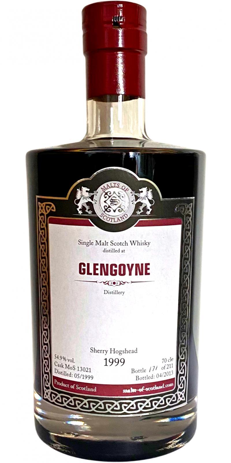 Glengoyne 1999 MoS