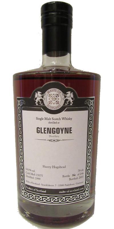 Glengoyne 1999 MoS  Warehouse Range