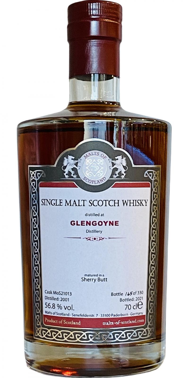 Glengoyne 2001 MoS