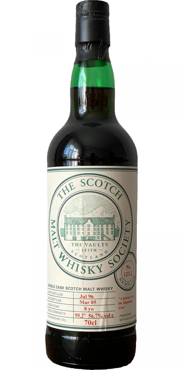 Glengoyne 1996 SMWS 123.2  A journey over the Highland Line