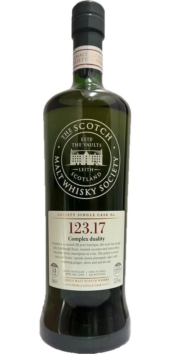 Glengoyne 2001 SMWS 123.17  Complex duality
