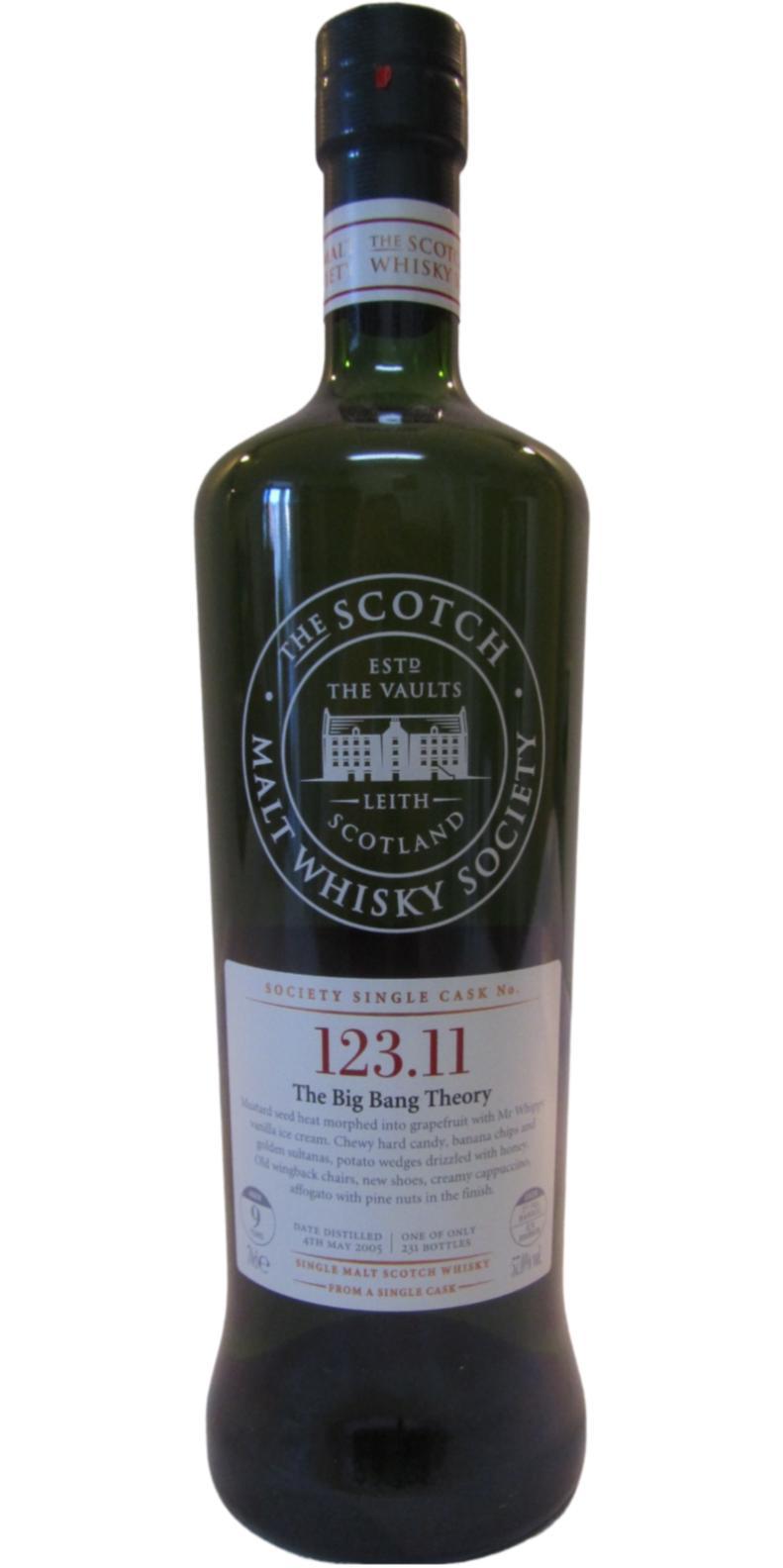 Glengoyne 2005 SMWS 123.11  The Big Bang Theory
