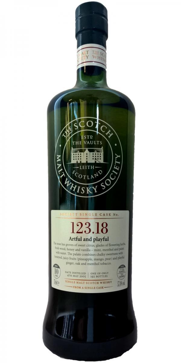 Glengoyne 2005 SMWS 123.18  Artful and playful