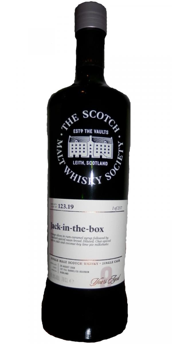 Glengoyne 2008 SMWS 123.19  Jack-in-the-box