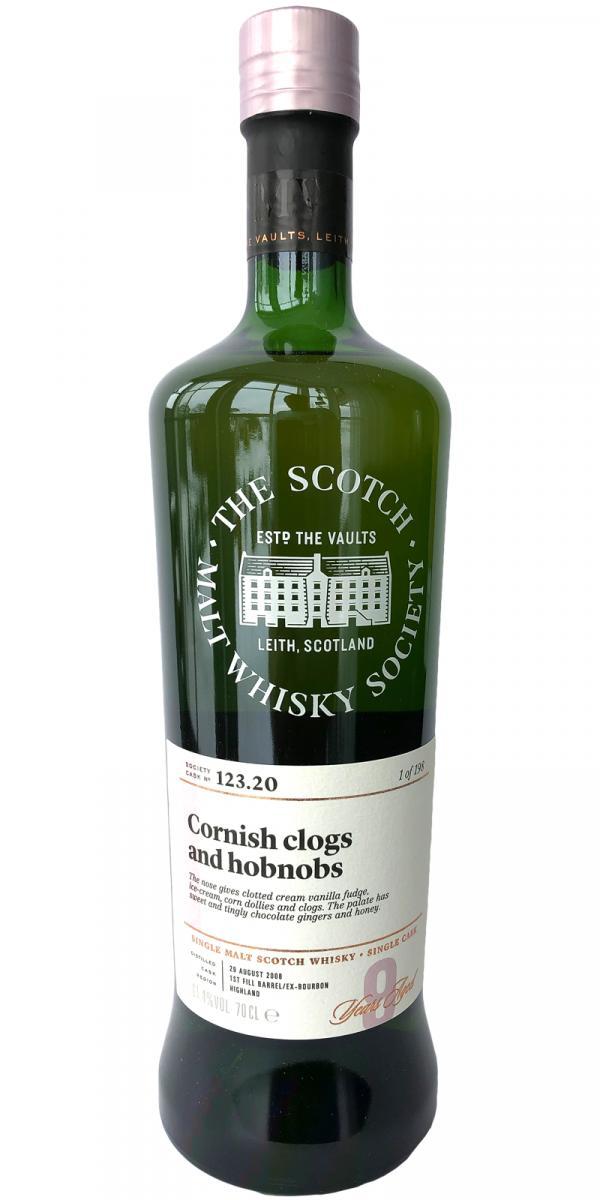 Glengoyne 2008 SMWS 123.20  Cornish clogs and hobnobs