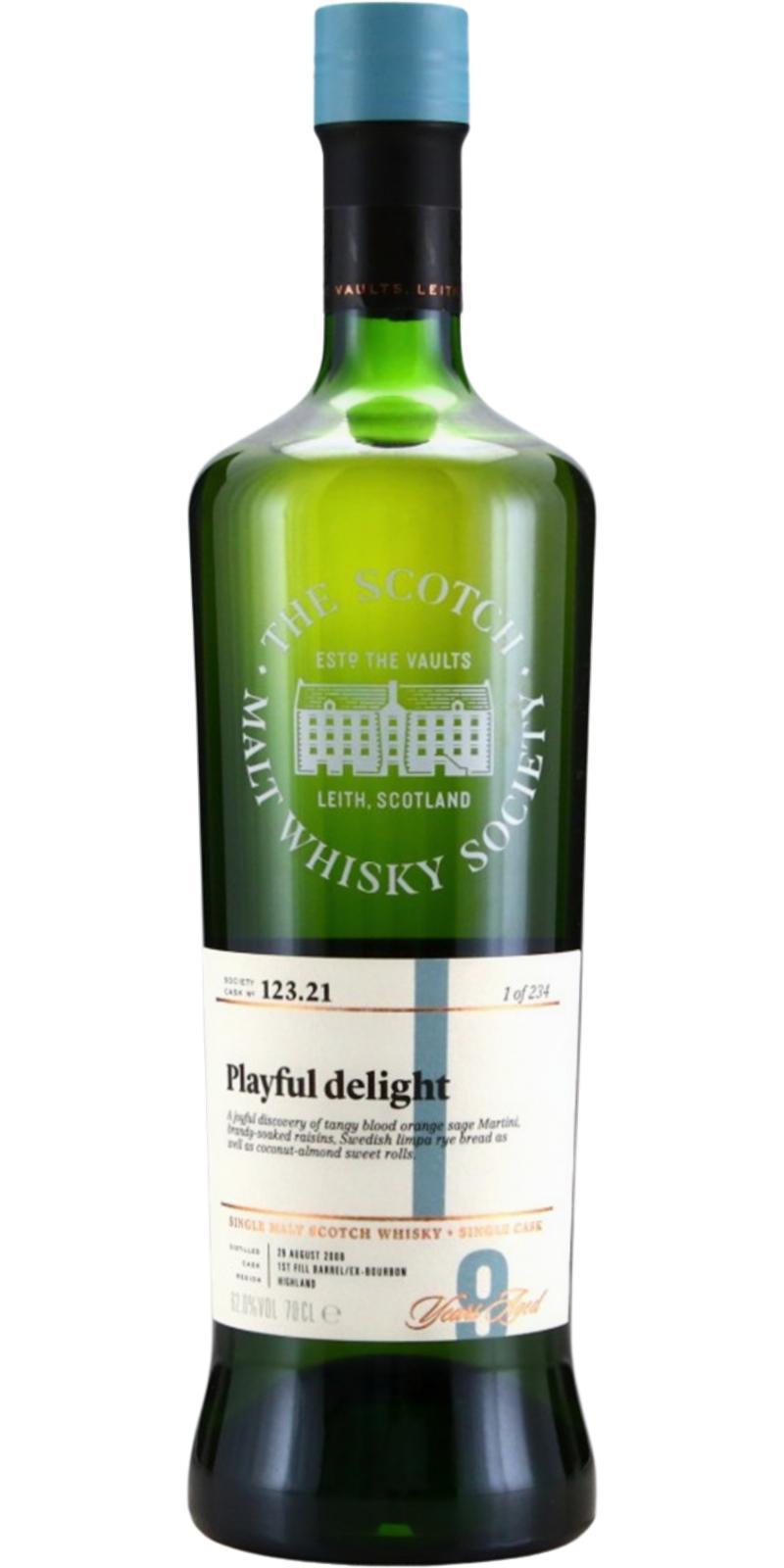 Glengoyne 2008 SMWS 123.21  Playful delight