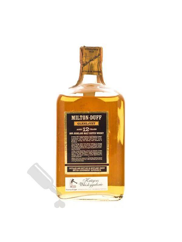 Miltonduff 12-year-old Glenlivet Malt Whisky