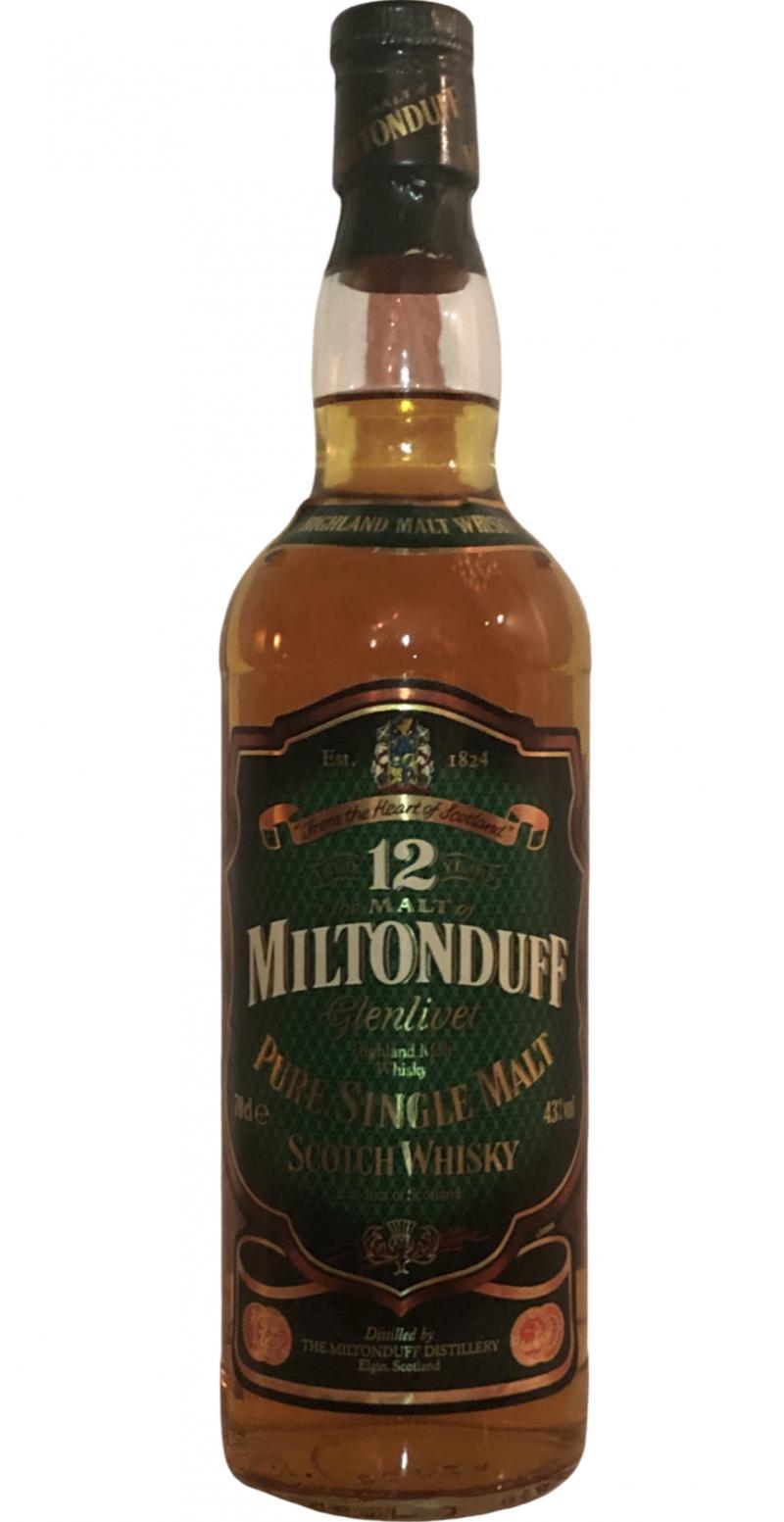 Miltonduff 12-year-old Pure Single Malt