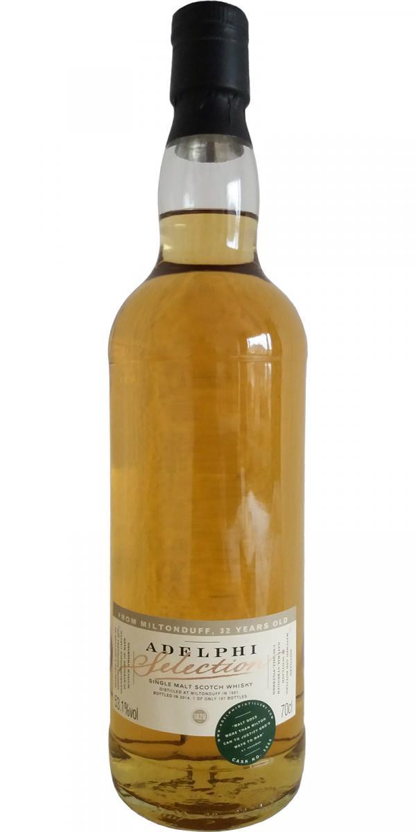 Miltonduff 1981 AD Selection