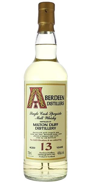 Miltonduff 1996 BA Aberdeen Distillers