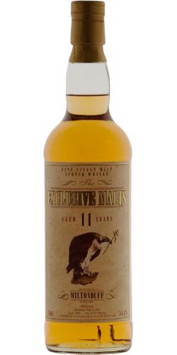 Miltonduff 1996 CWC The Exclusive Malts