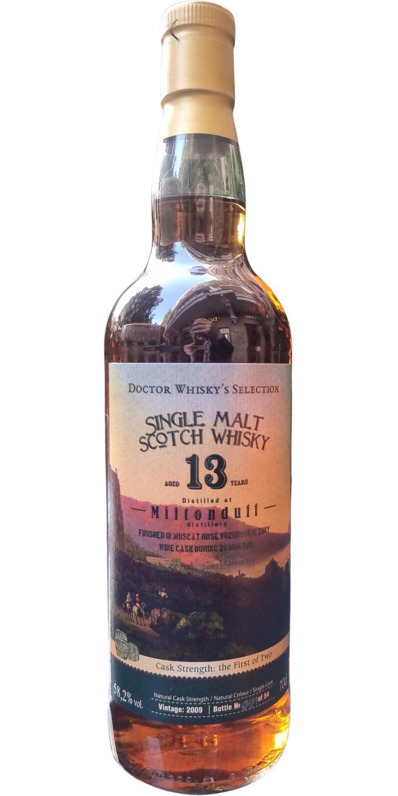 Miltonduff 2009 DocW Doctor Whisky's Selection