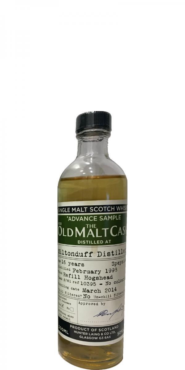 Miltonduff 1998 DL The Old Malt Cask - Advanced Sample