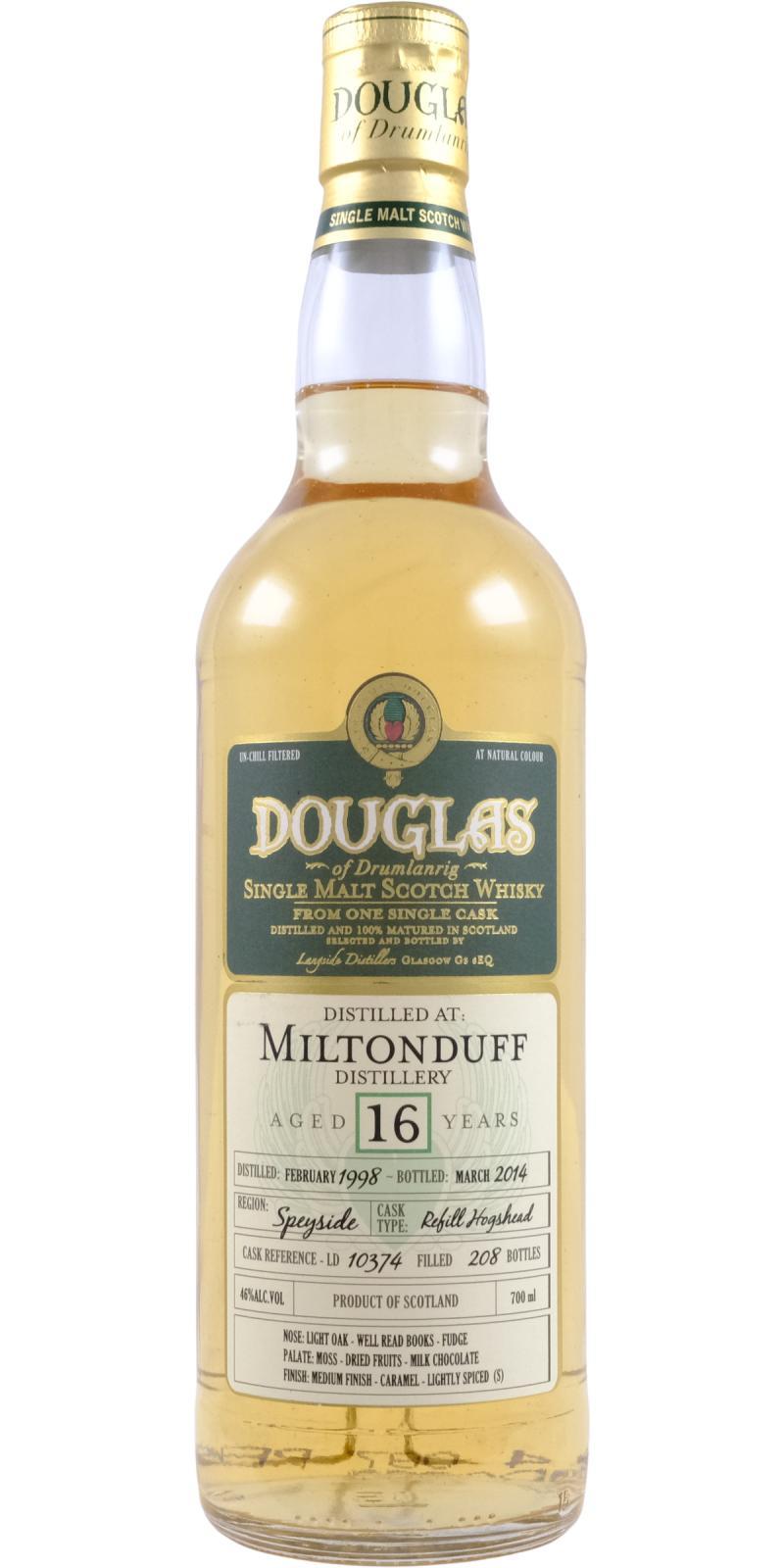 Miltonduff 1998 DoD