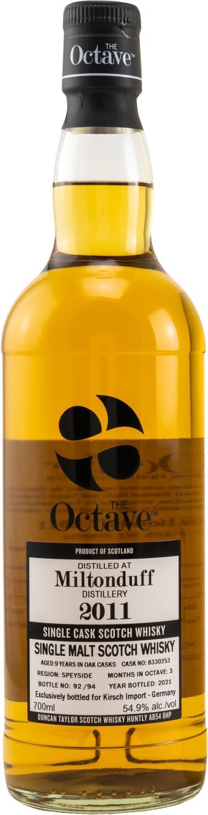 Miltonduff 2011 DT The Octave