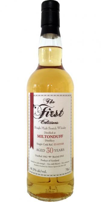 Miltonduff 1982 ED The First Editions