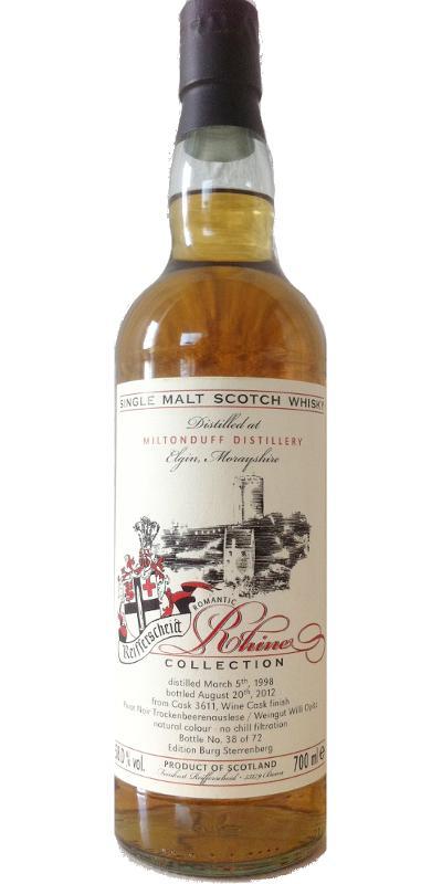 Miltonduff 1998 FR Romantic Rhine Collection