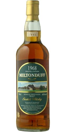 Miltonduff 1968 GM Rare Vintage