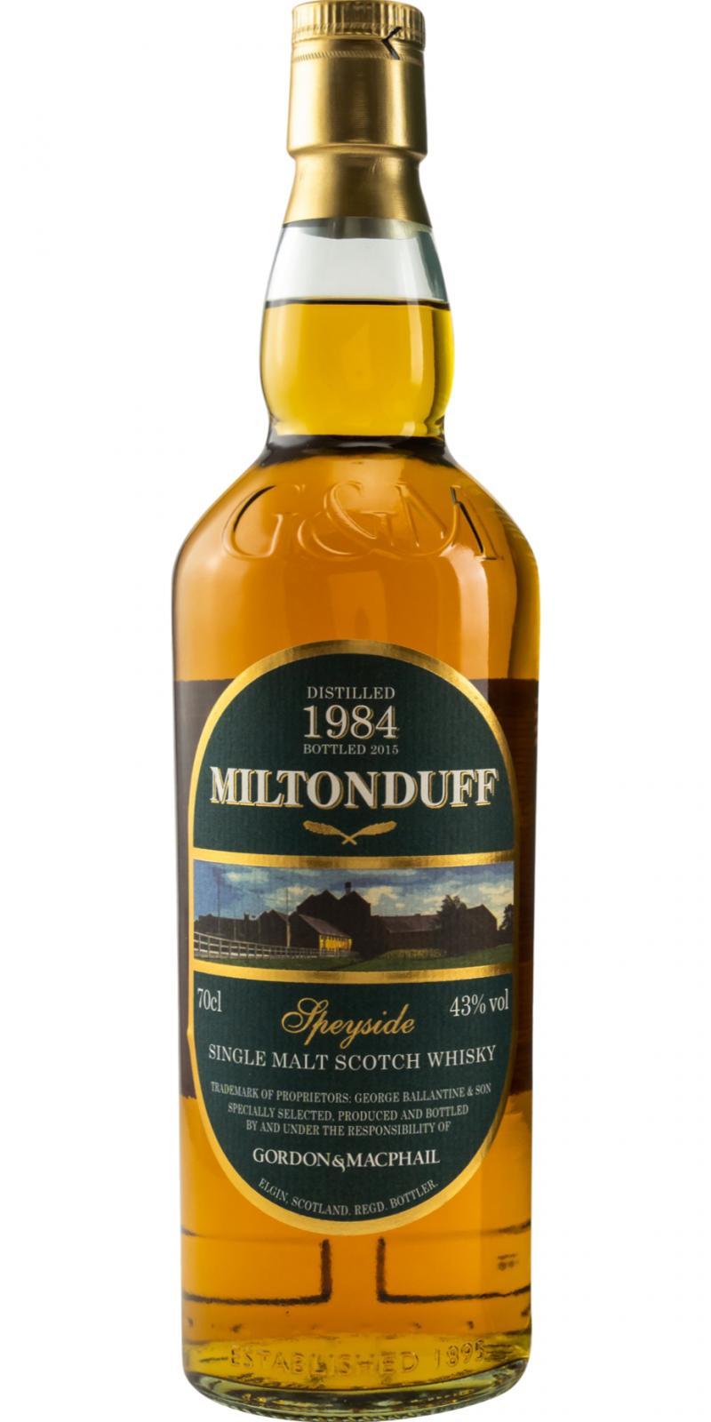 Miltonduff 1984 GM Speyside Single Malt