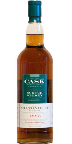 Miltonduff 1993 GM Cask Strength