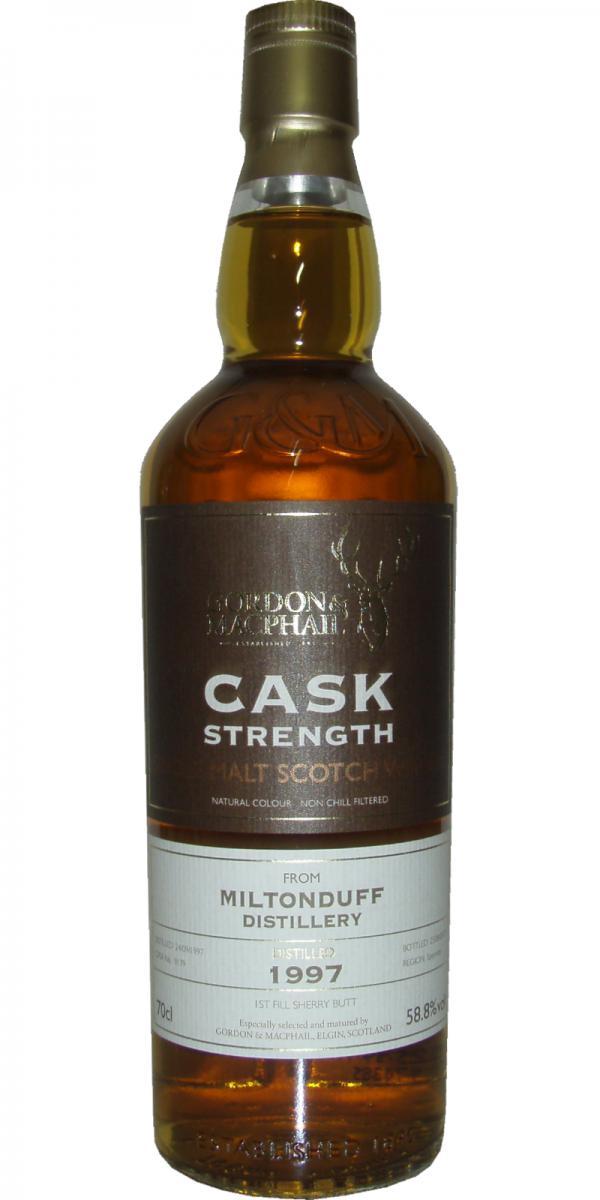 Miltonduff 1997 GM Cask Strength