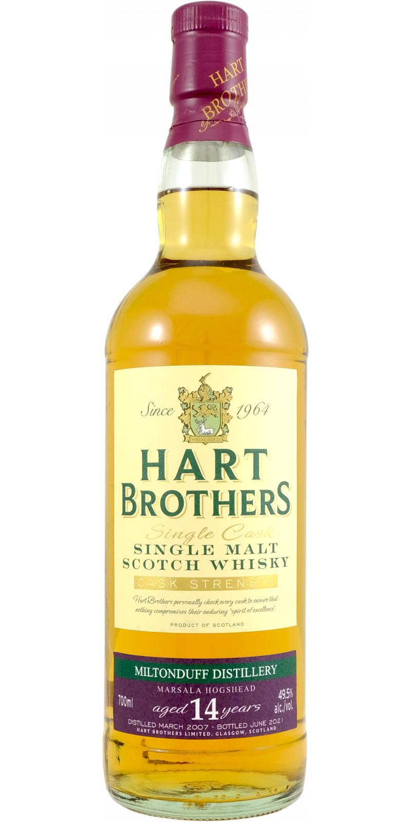 Miltonduff 2007 HB Single Cask - Cask Strength