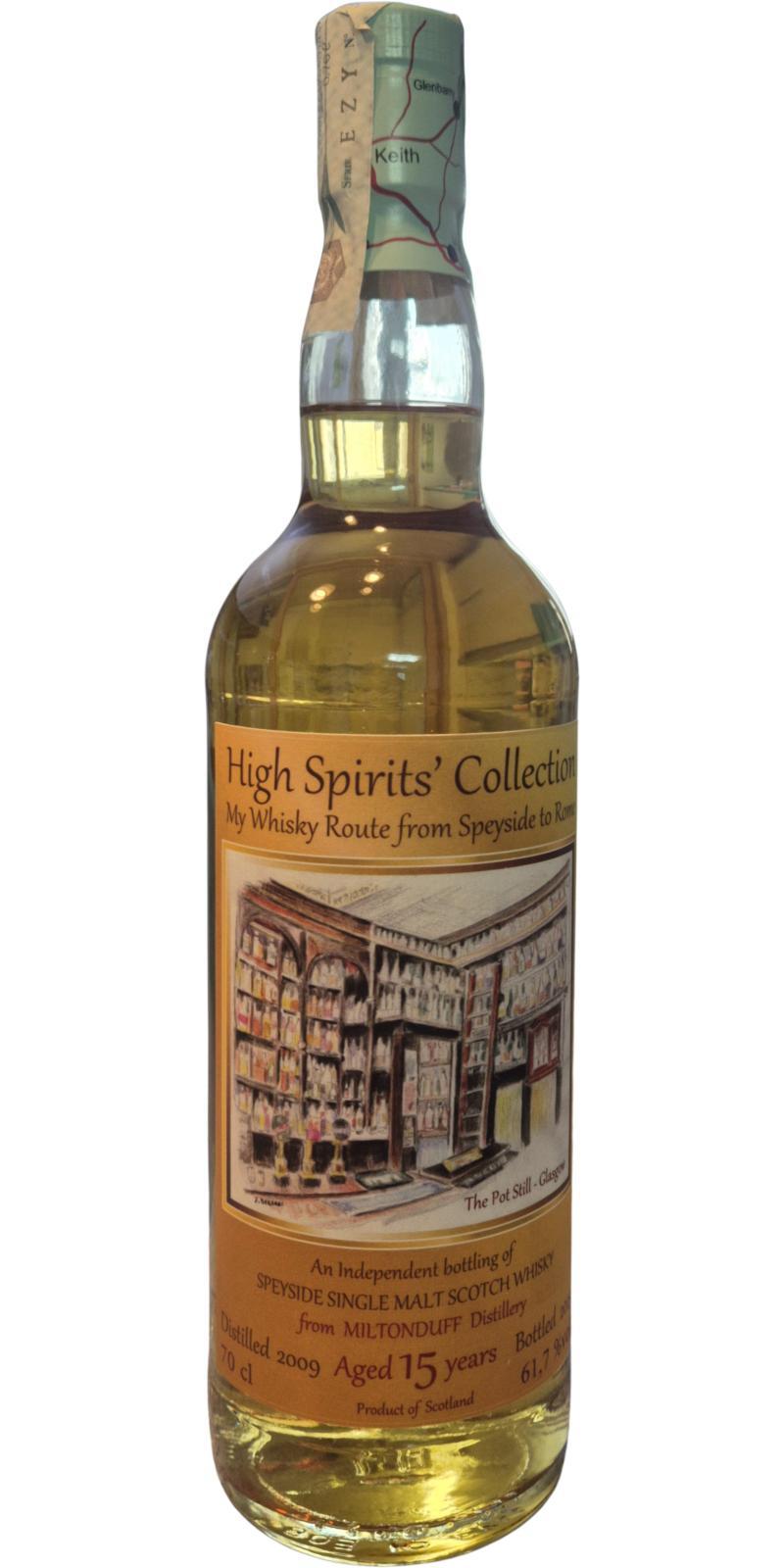 Miltonduff 2009 HSC My Whisky Route