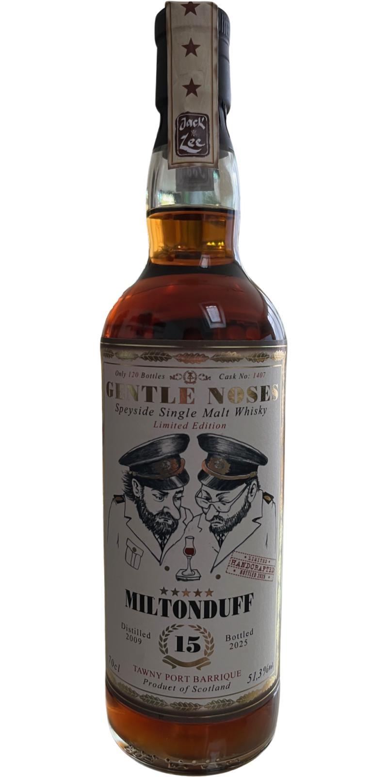 Miltonduff 2009 JW Gentle Noses