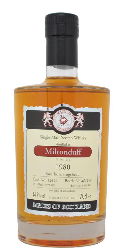 Miltonduff 1980 MoS