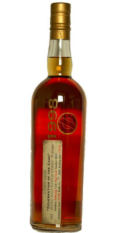 Miltonduff 1998 MMcK Càrn Mòr Celebration of the Cask