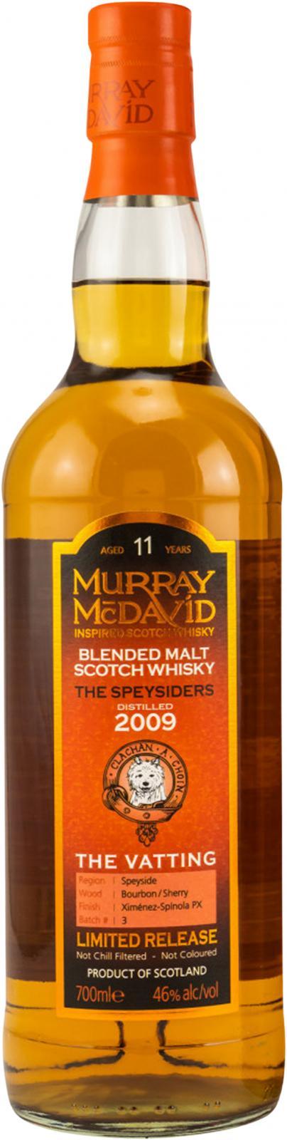 The Speysiders 2009 MM The Vatting - Limited Release