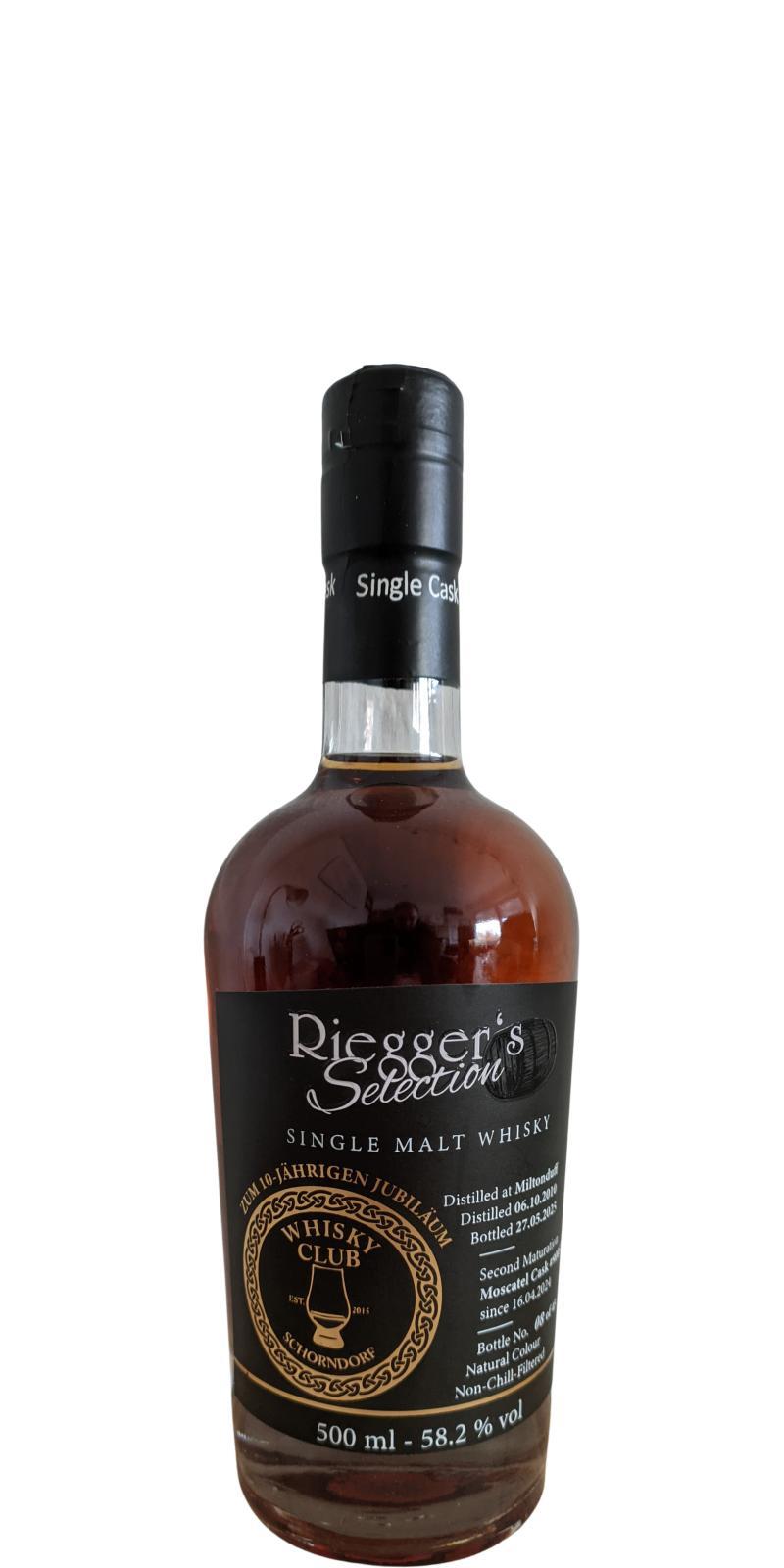 Miltonduff 2010 RS Single Cask - Cask Strength