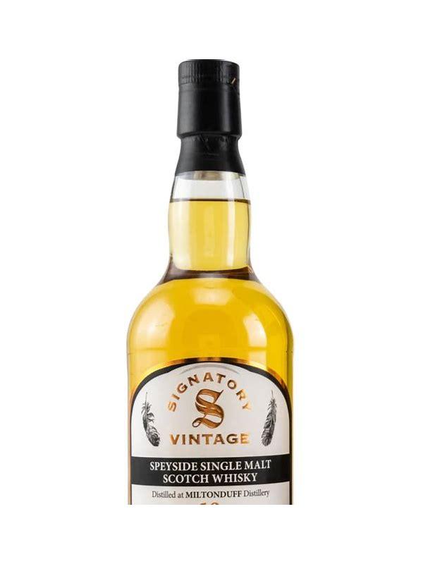 Miltonduff 2009 SV The Un-Chillfiltered Collection