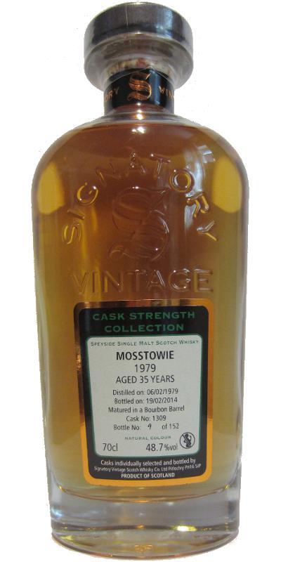 Mosstowie 1979 SV Cask Strength Collection