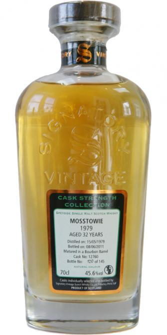 Mosstowie 1979 SV Cask Strength Collection