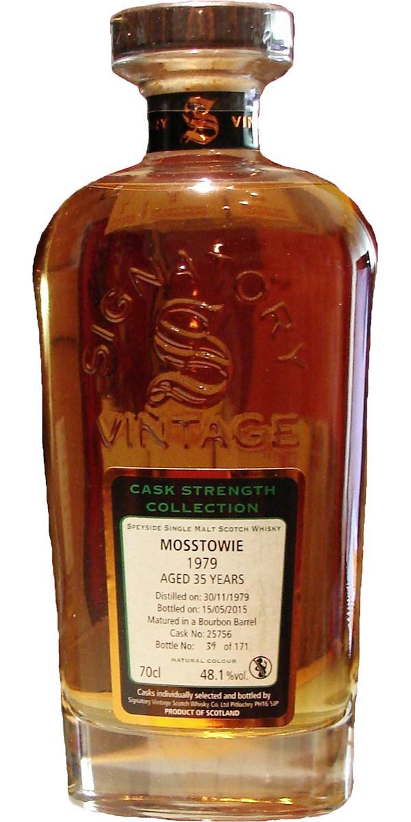 Mosstowie 1979 SV Cask Strength Collection