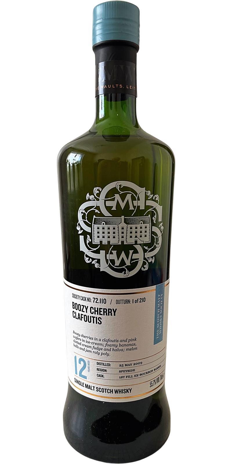 Miltonduff 2009 SMWS 72.110 Boozy Cherry Clafoutis