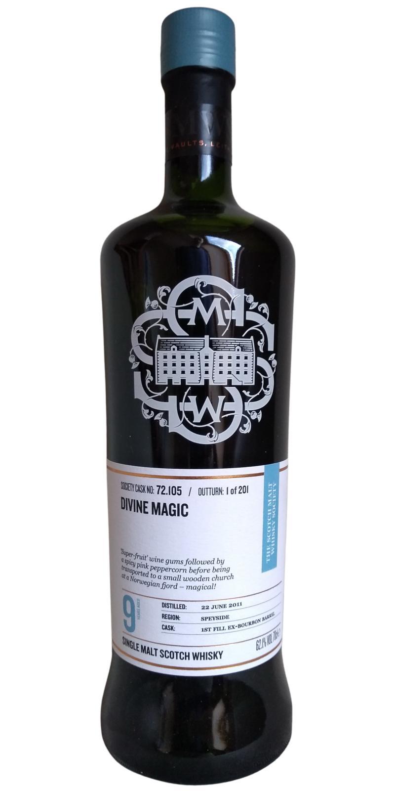 Miltonduff 2011 SMWS 72.105 Divine magic