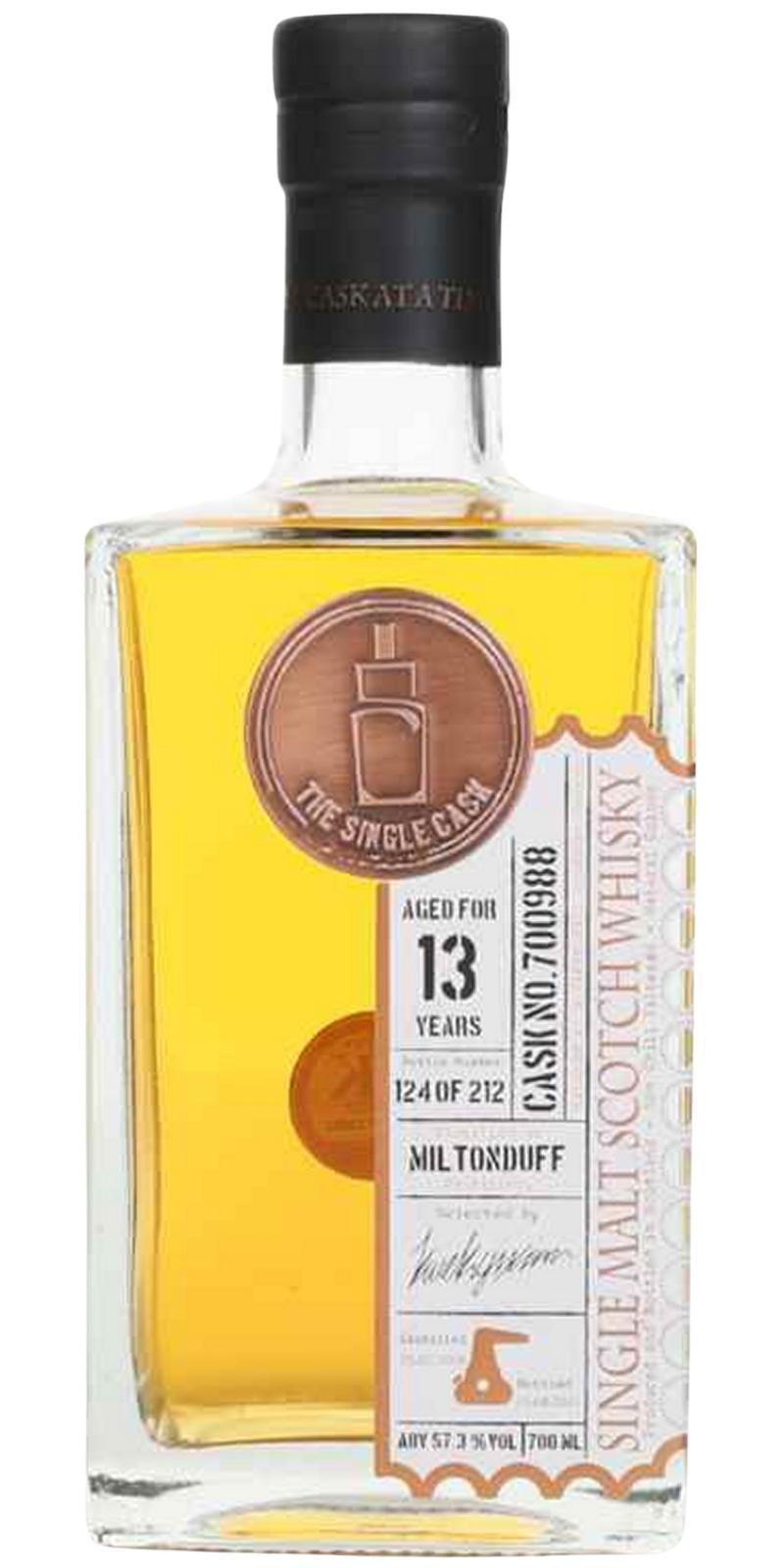 Miltonduff 2008 TSCL The Single Cask