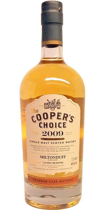 Miltonduff 2009 VM The Cooper's Choice